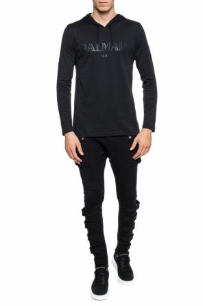 T-shirt with a hood, zdjęcie 2 T-shirt with a hood od Balmain